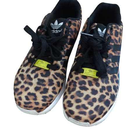 adidas animal print sneakers.